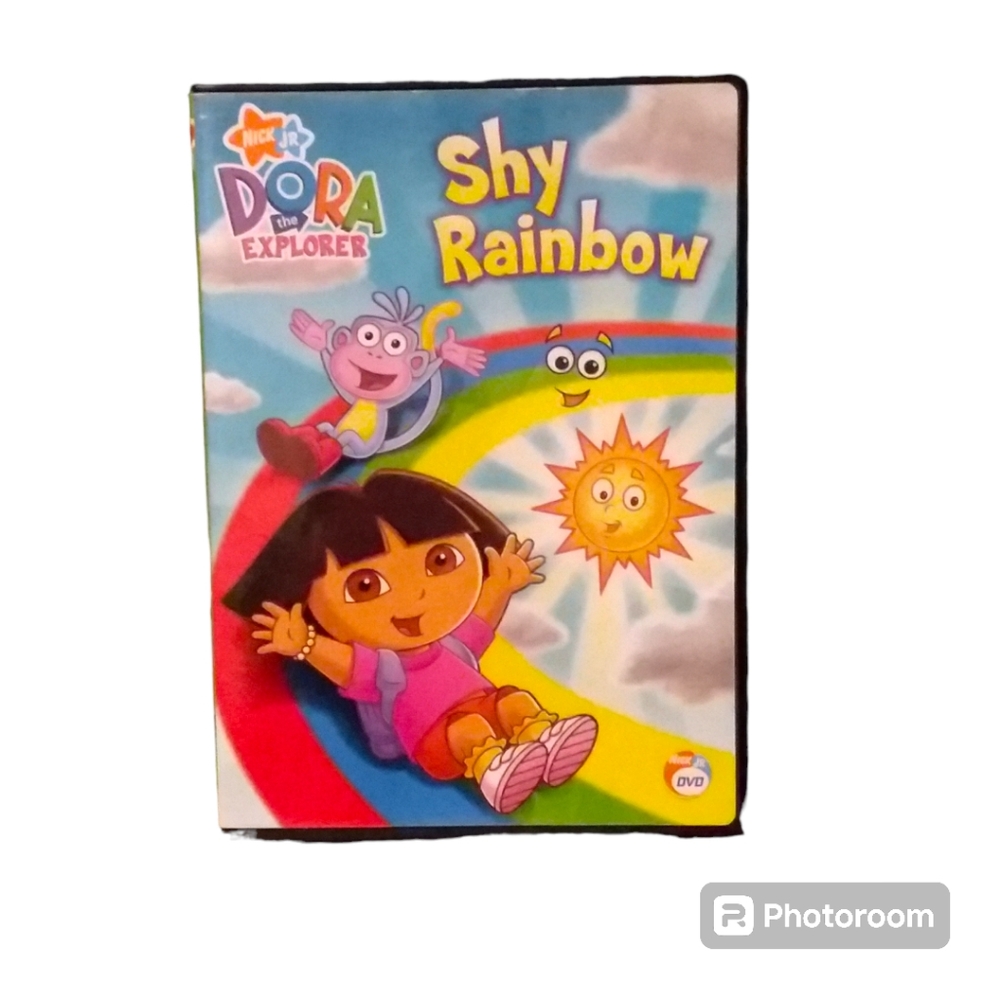 ⭐3/$15  DORA THE EXPLORER Shy Rainbow DVD